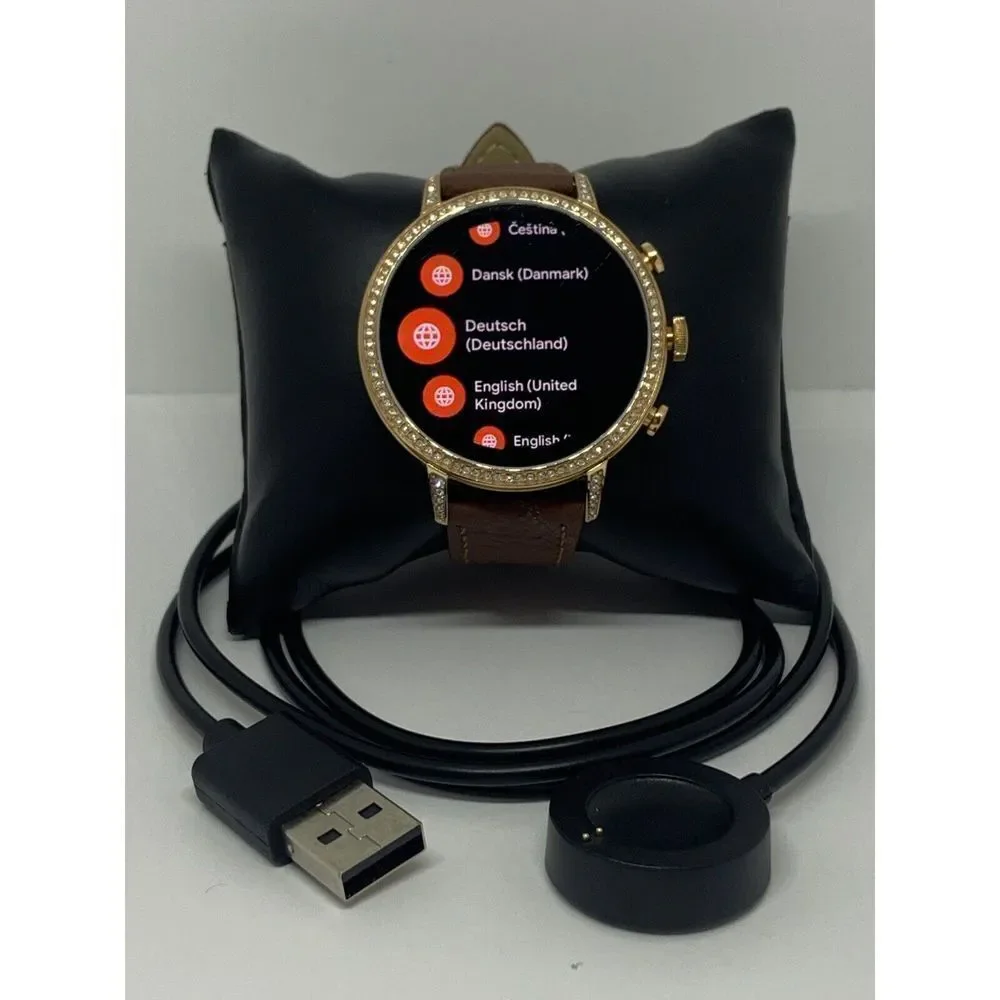 Fossil Gen 4 Authentic Digital Dial Smart Watch Custom Band FTW6011 QT326
